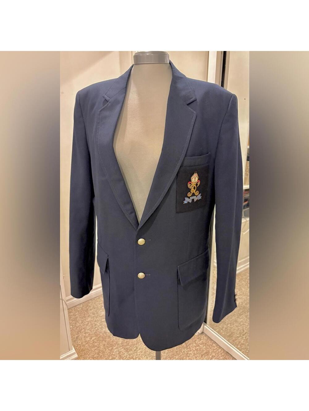 Vintage Ridley College Crested Blazer